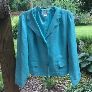 Petite Blue Blazer Jacket